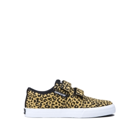 Kids Supra Low Top Shoes STACKS II V Animal/white | AU-29363